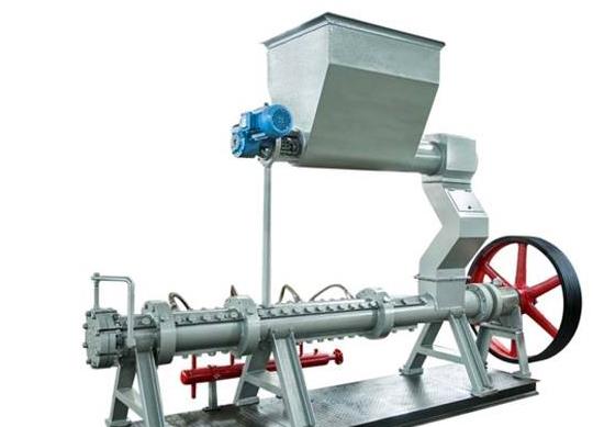 对膨化机设备的常见故障及处理方法