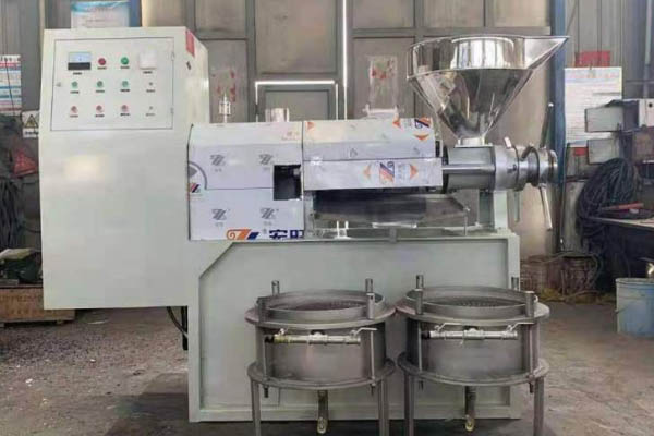 新型冷热两用全自动控温榨油机