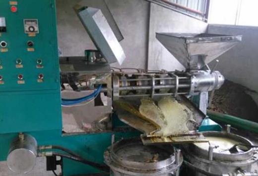 菜籽榨油机制取菜籽油工艺流程
